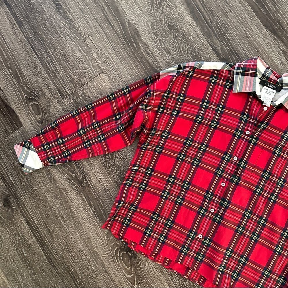 WEEKEND MAX MARA Juglas tartan cotton shirt - Picture 4 of 7